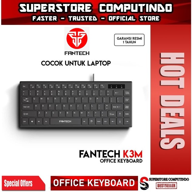 Fantech K3M Keyboard Office Multimedia