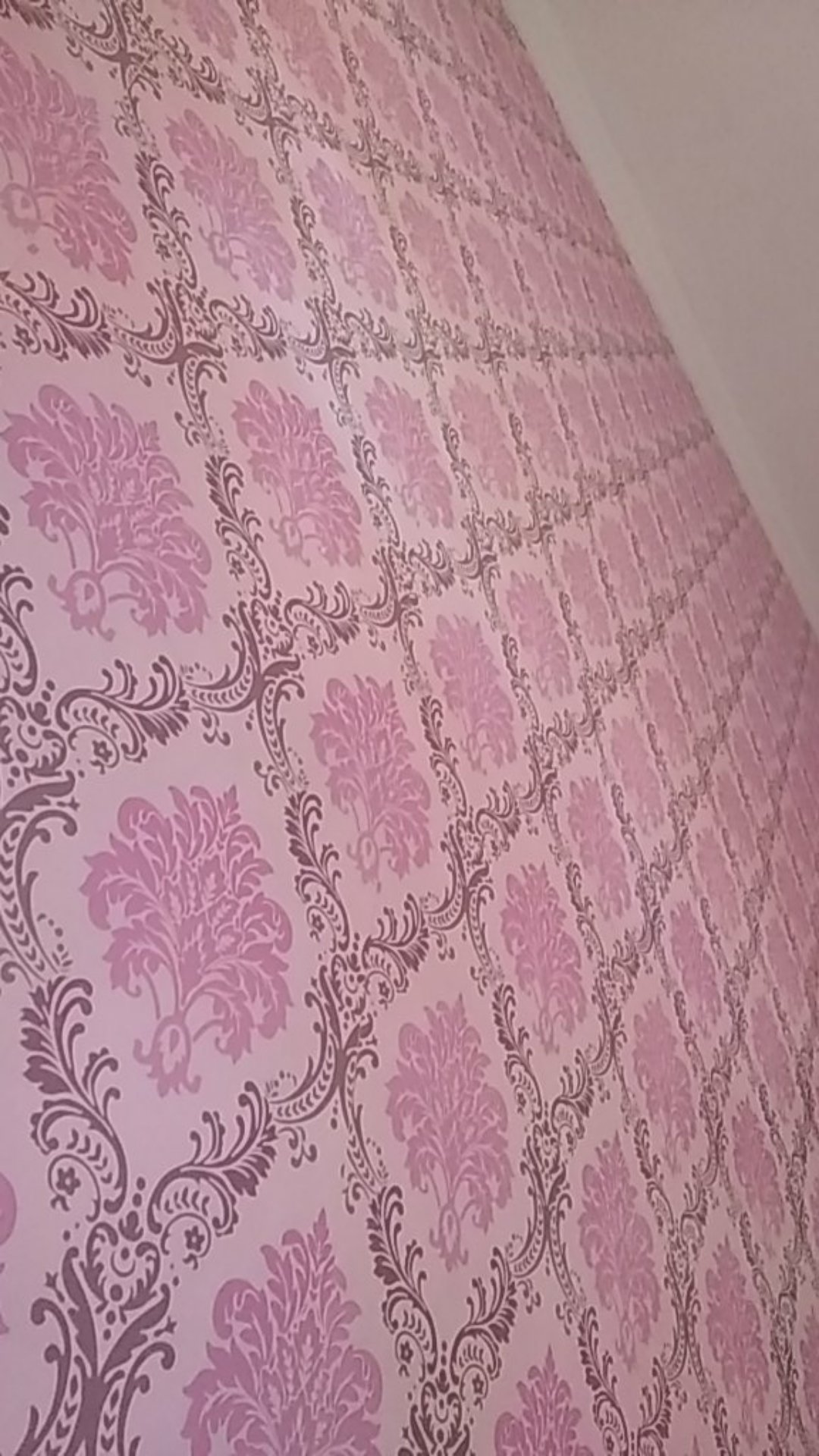 Wallpaper Batik Pink 10 M X 45 Cm