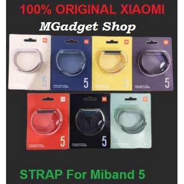 XIAOMI Strap Miband 5 Mi Band 5 Strap Original / Tali Jam Star Seller Termurah