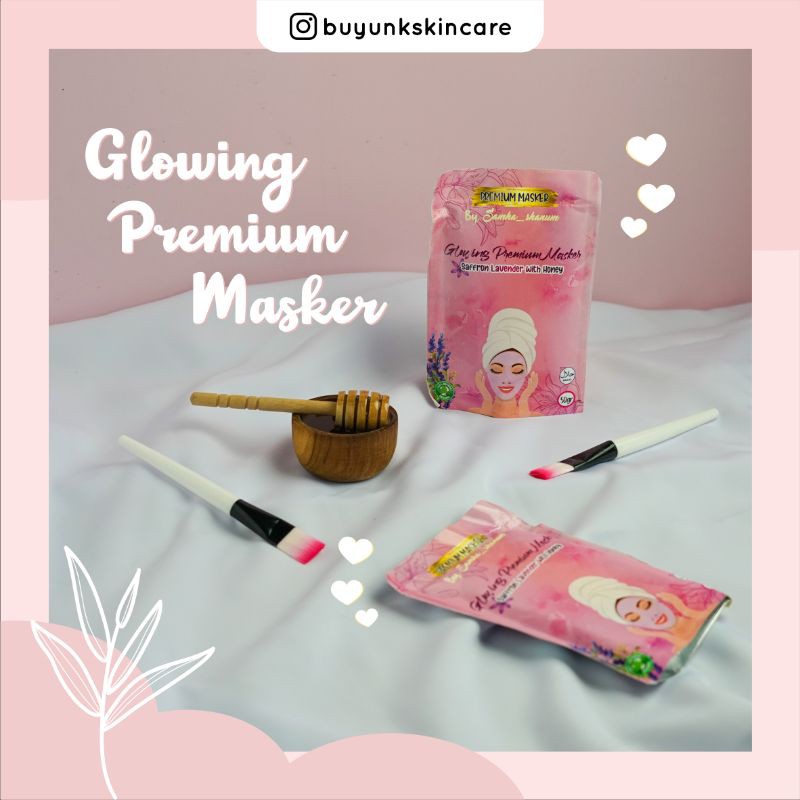 Masker saffron petal / masker wajah safron