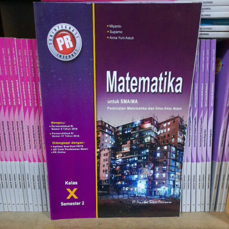 PR INTAN PARIWARA MATEMATIKA KELAS 10 SMA Semester 2 Peminatan Revisi Original