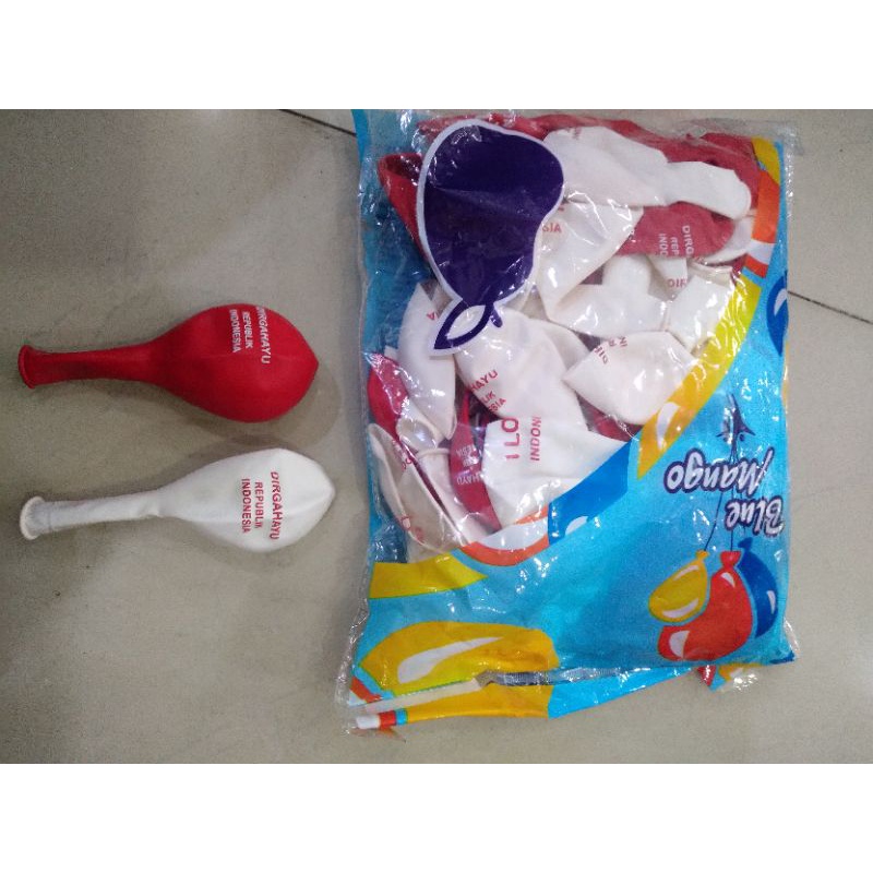 BALON LATEX DIRGAHAYU INDONESIA