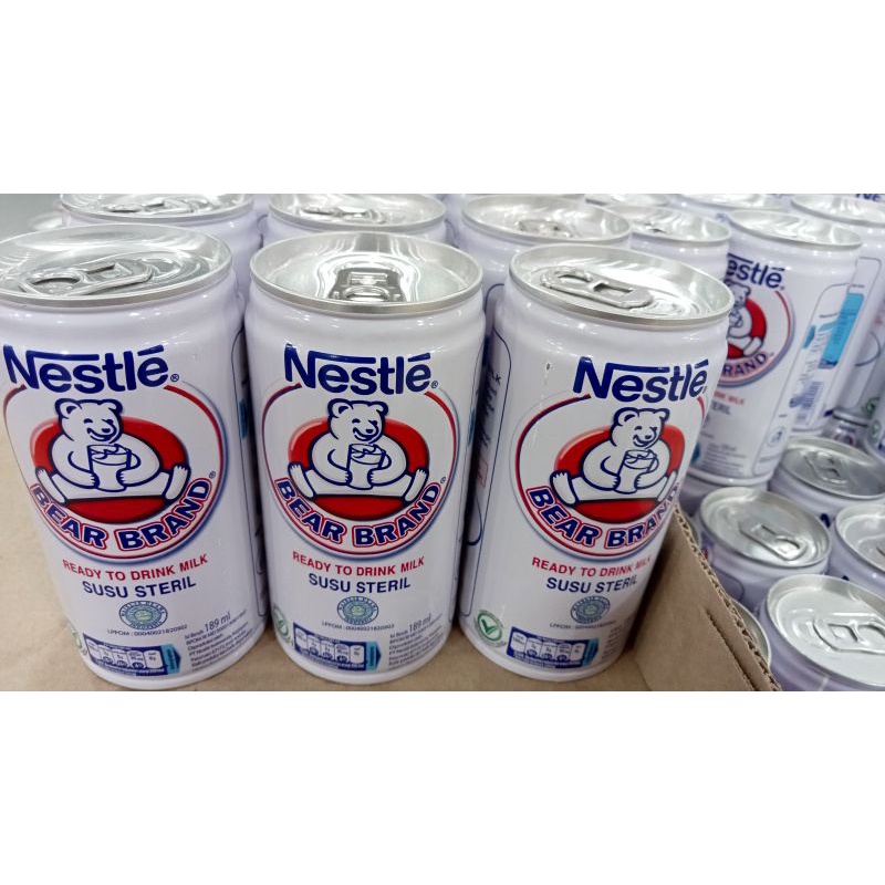 

Bear brand susu beruang kaleng 189ml