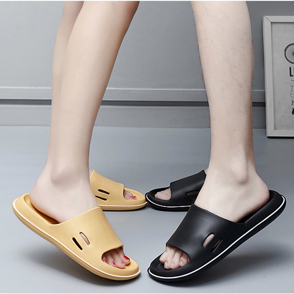 Sandal Cowok dan UniseX Slop Slip On Anti Slip sendal Original korea style