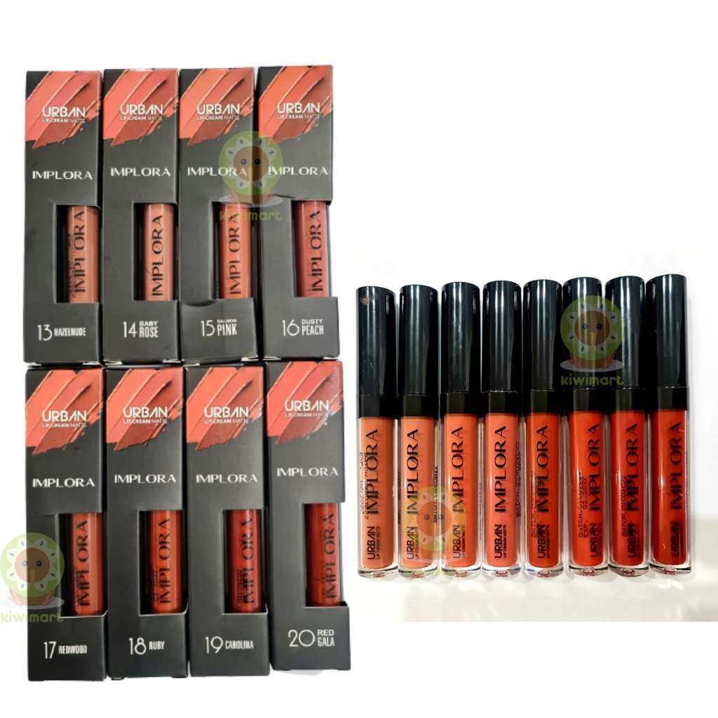 IMPLORA URBAN LIP CREAM MATTE - LIPSTICK IMPLORA - LIPSTIK IMPLORA