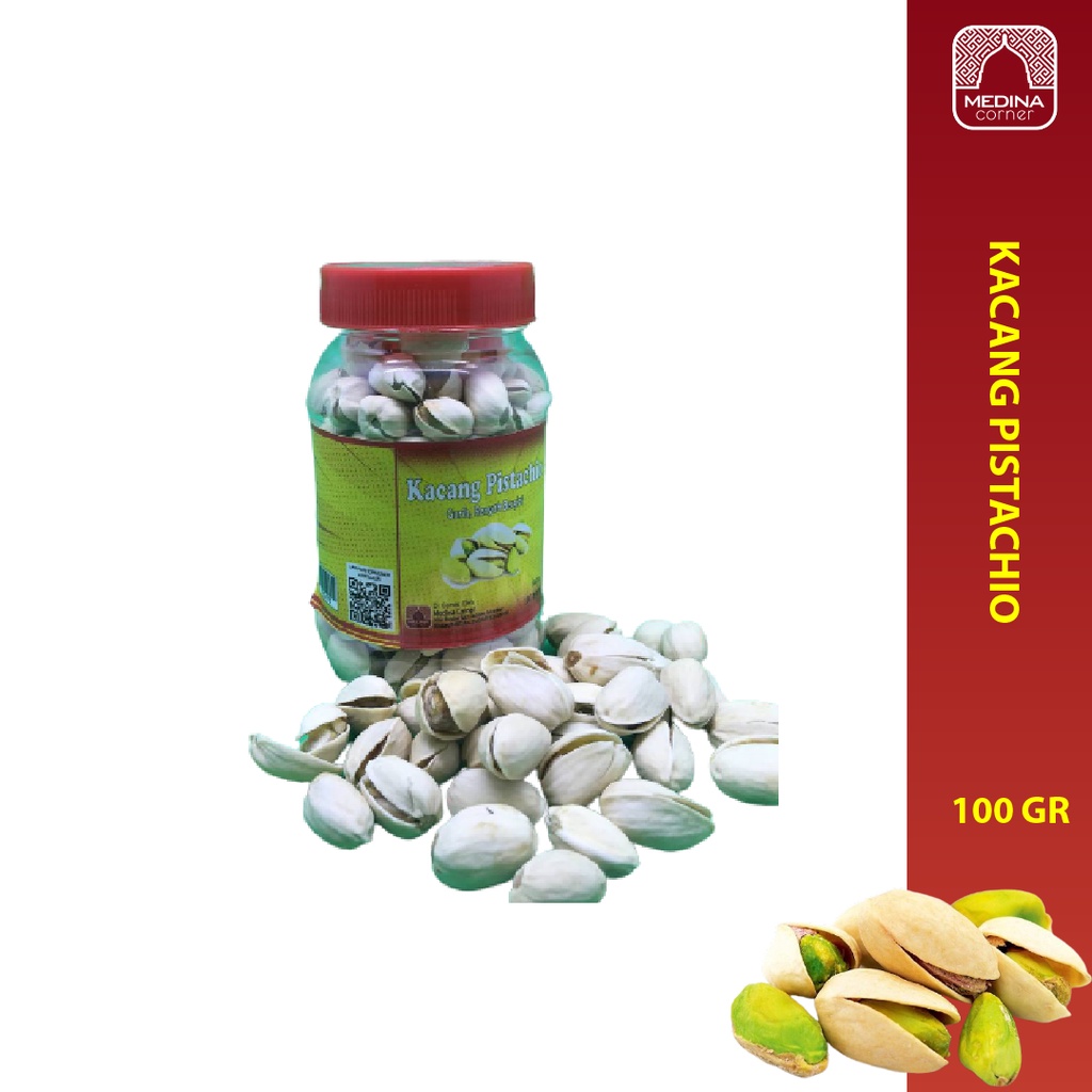 

Kacang Pistachio 100 GR Kemasan Botol | Kacang Pistachio Panggang | Kacang Pistachio Roasted