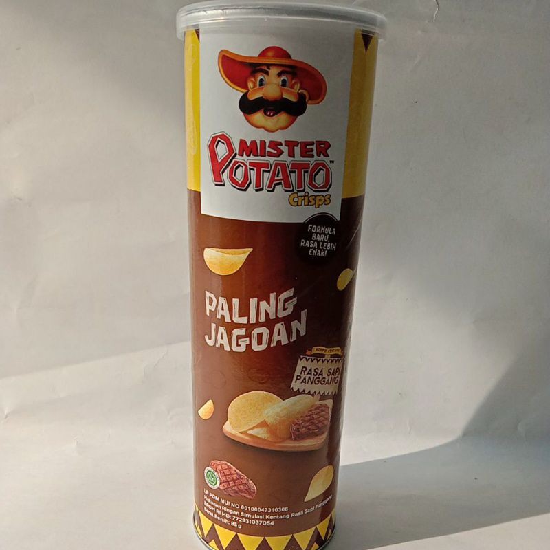 

MISTER POTATO CRISPS RASA SAPI PANGGANG 85gr