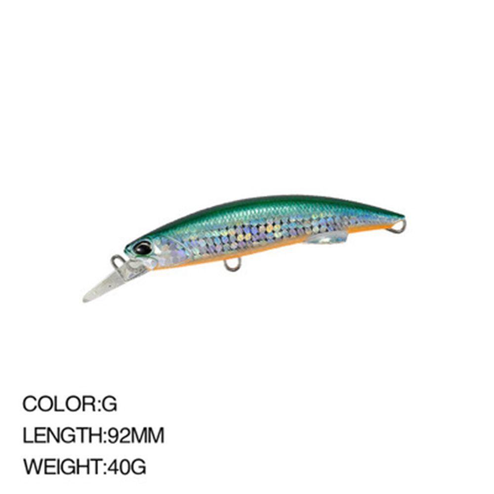 Solighter Umpan Pancing Crankbait Bentuk Ikan Kecil 92mm / 40g Untuk Musim Dingin