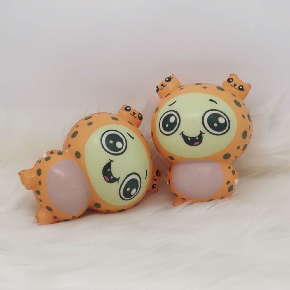 Squishy Murah Mainan SQUISHY { BONEKA LEOPARD }