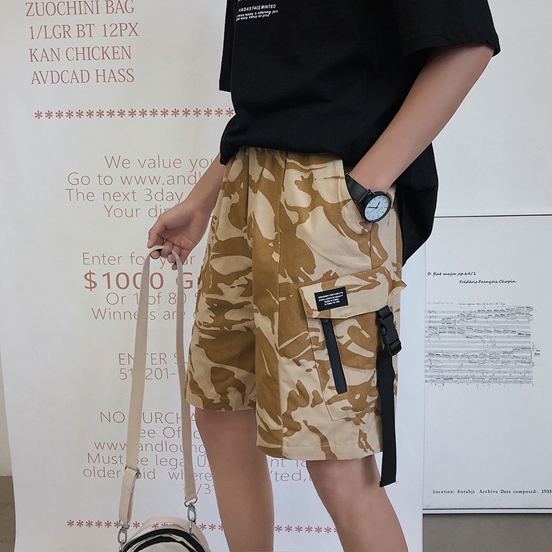 Celana Pendek Longgar Casual Gaya Jepang Untuk Pria Celana Pendek Longgar Casual Gaya Jepang Untuk Pria