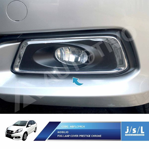 Aksesoris Fariasi Tambahan JSL Fog Lamp Cover Honda Mobilio 2013 2016 Model Prestige