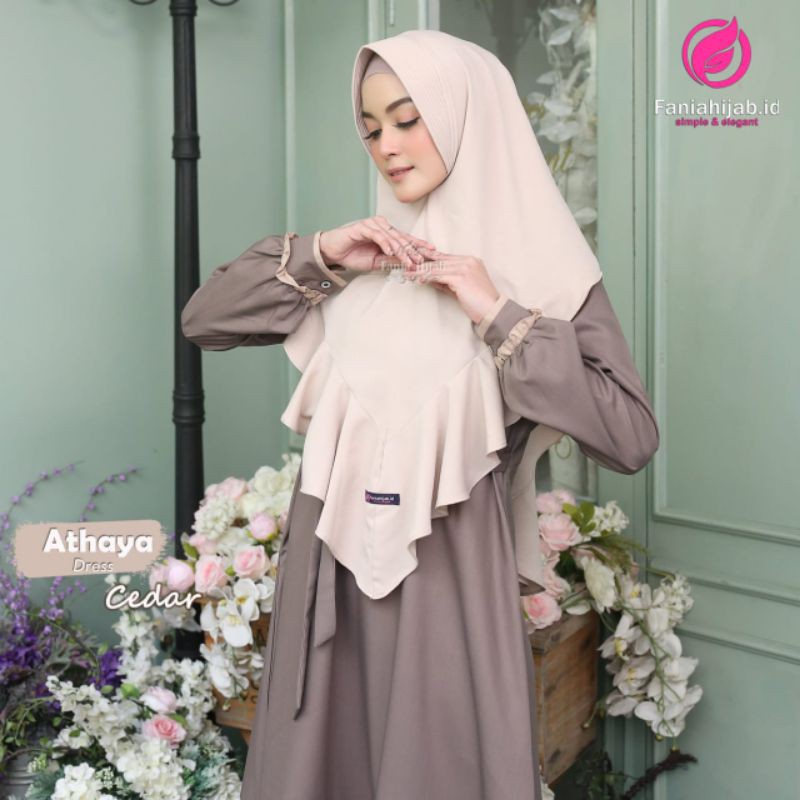 dress athaya fania hijab