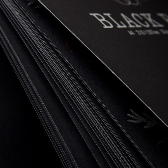 

Hadir Buku Sketsa Potentate Black Paper A5 Wire Bound Sketchbook Limited