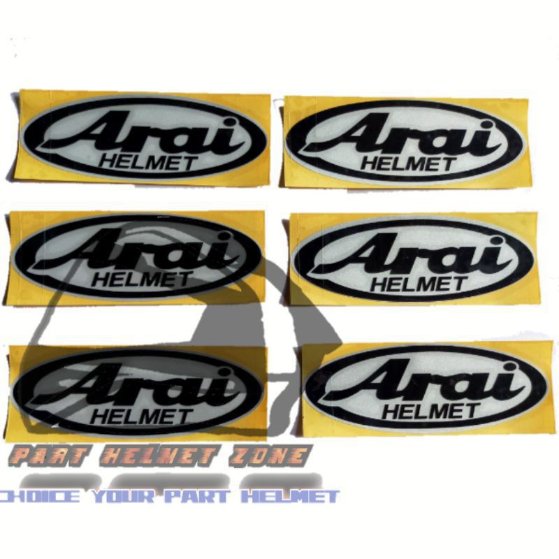STIKER HELM ARAI CUTTING //BUKAN PRINT STIKER HELM FULL FACE //BUKAN STIKER INK, KYT, NHK