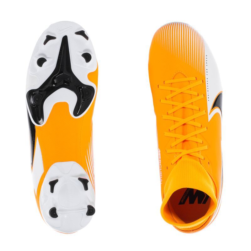 SEPATU BOLA NIKE SUPERFLY 7 ACADEMY FG/MG - Yellow White (100% ORIGINAL)