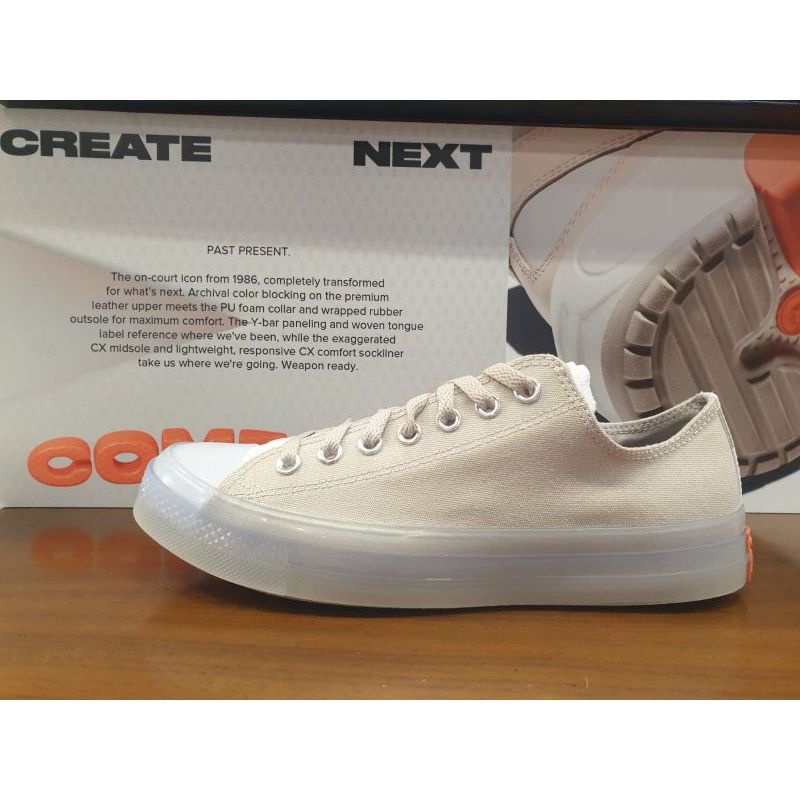 CONVERSE ORIGINALCT OX CX STRETCH CANVAS & POLYESTER - DESERT.SAND/STRING