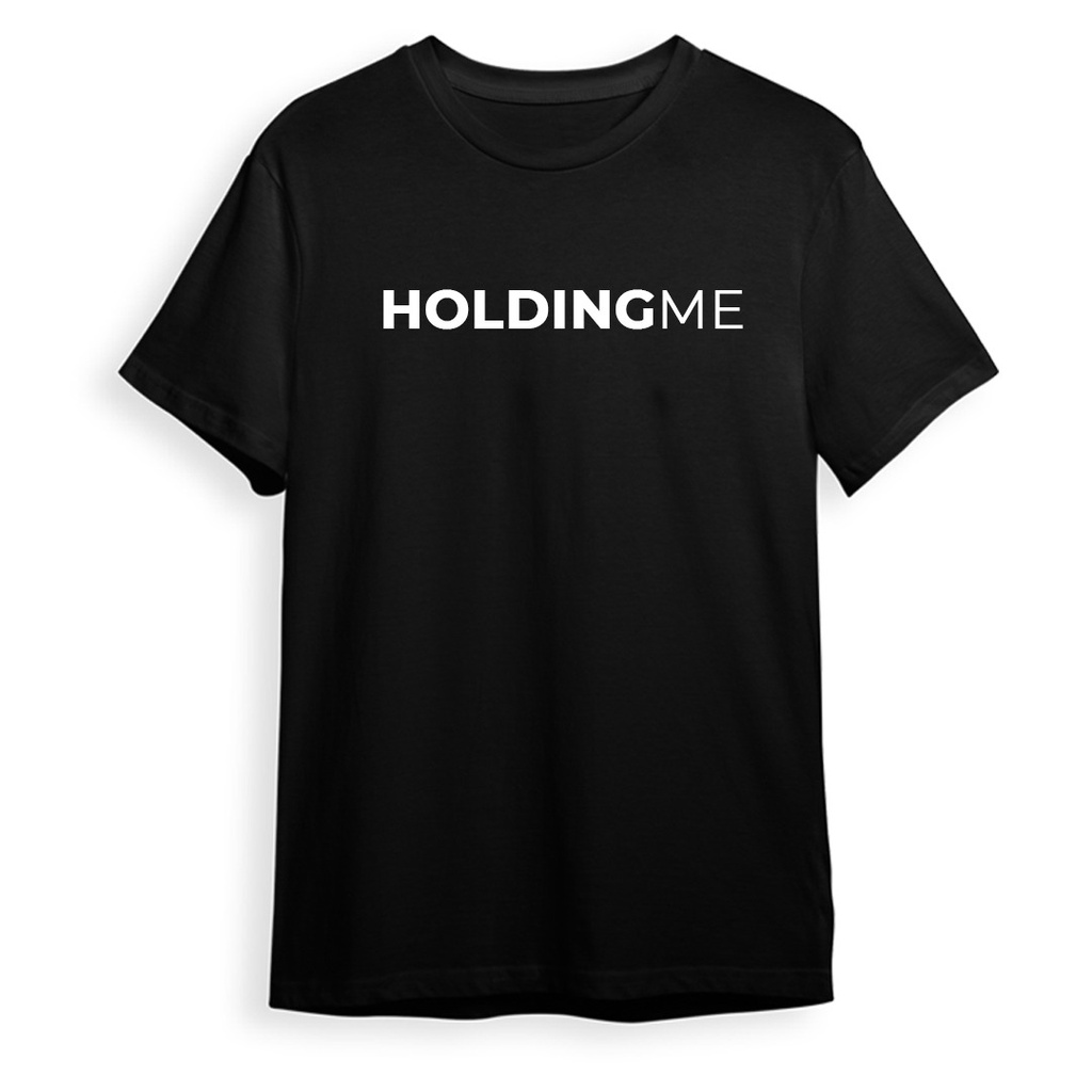 Kaos HOLDING ME Ryo Gunawan / Kaosnya Sayur Bening DYOR  (UNISEX)