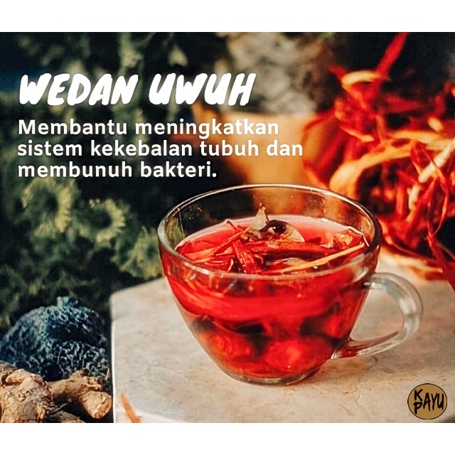 

Wedang uwuh minuman khas JOGJA dapat menjaga kesehatan (Ecer)