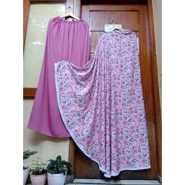 Mukena Rayon Twill Mauve