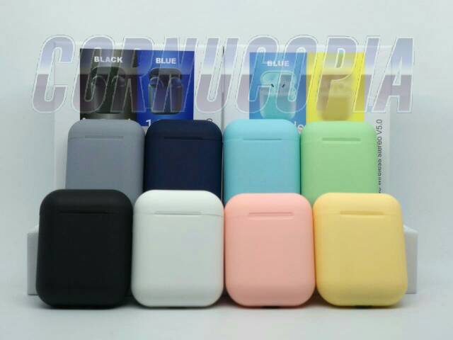 InPods 12 Macaron and Simple color series Earphone TWS bluetooth 5.0 Headset inpods12 i12