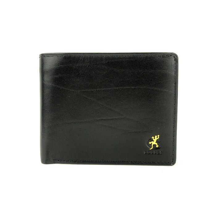 Termurah  DOMPET PRIA KULIT ASLI IMPORT - COSSET UK 332 HITAM - Gratis Ongkir