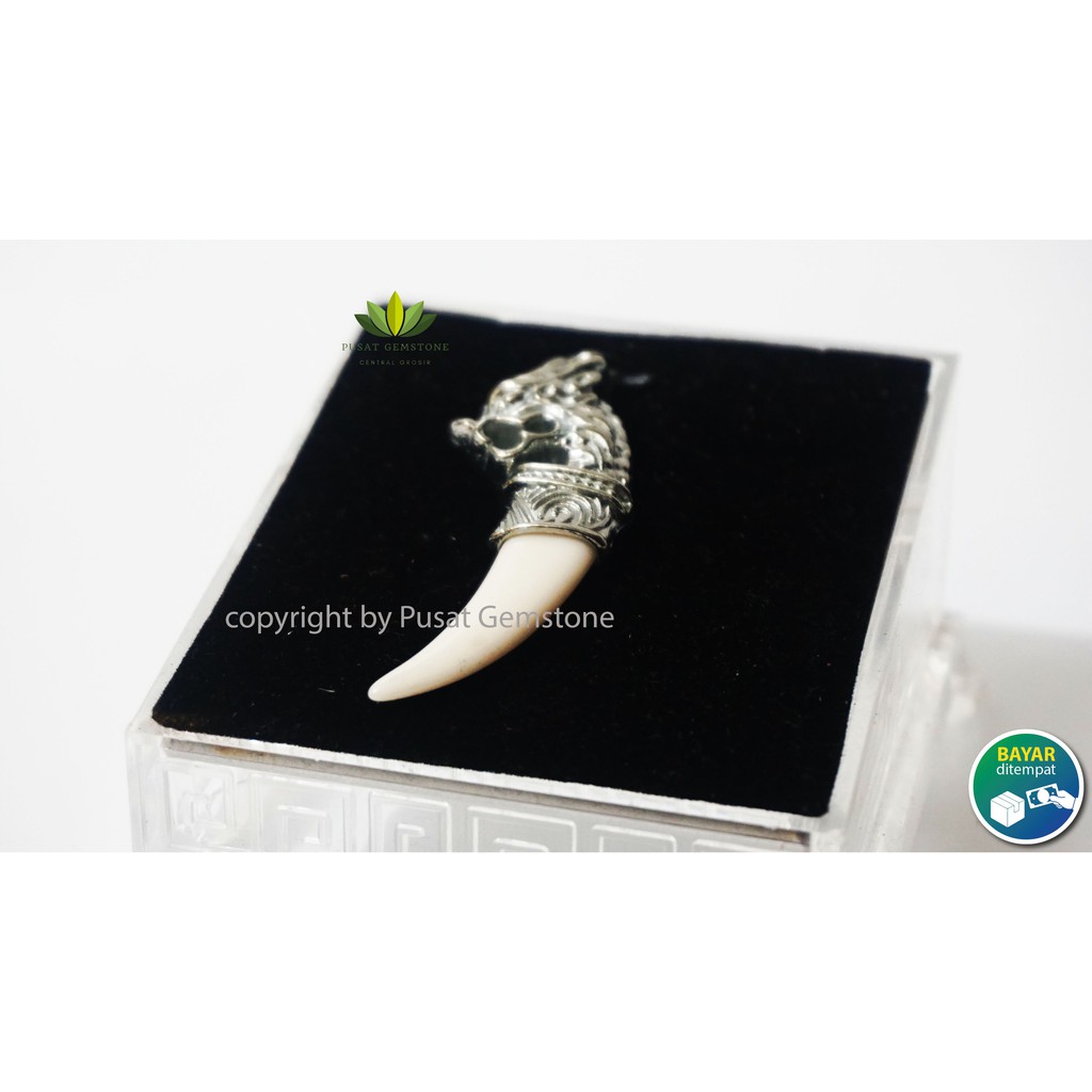 Liontin Taring Kepala Naga