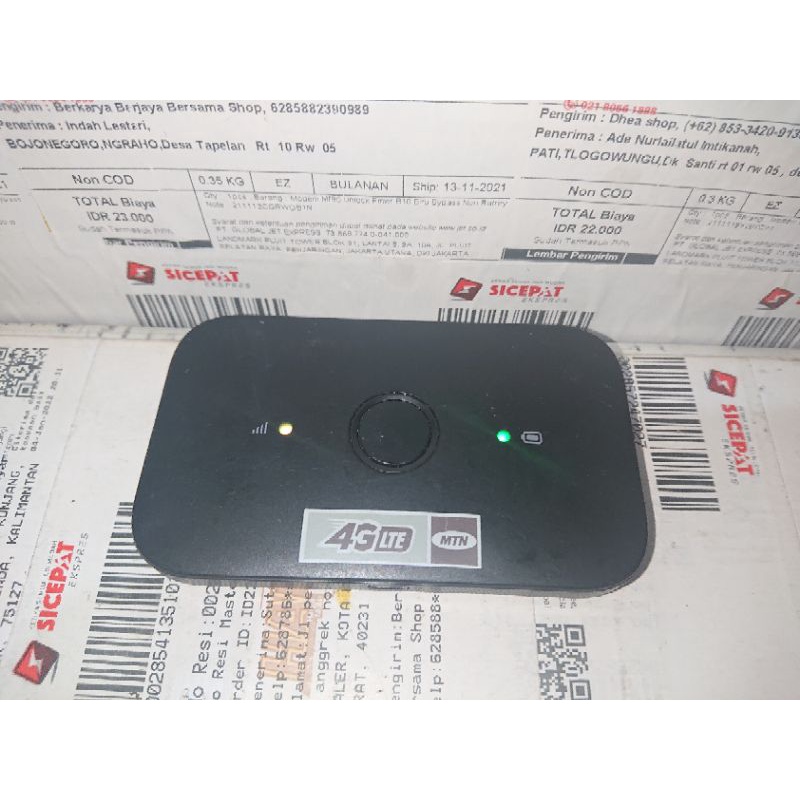 Modem Mifi MTN Huawei 5573 Cs-322 Unlock Alloprator 4G LTE (B1/B3/B8) 900/1800/2100