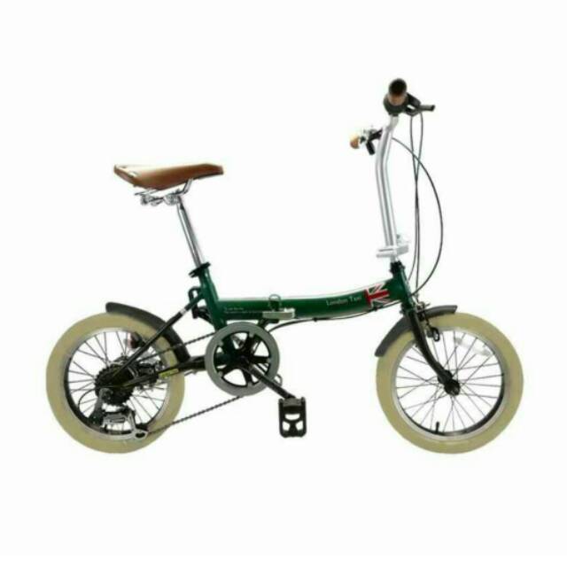 Sepeda Lipat London Taxi 16 inch 6 speed