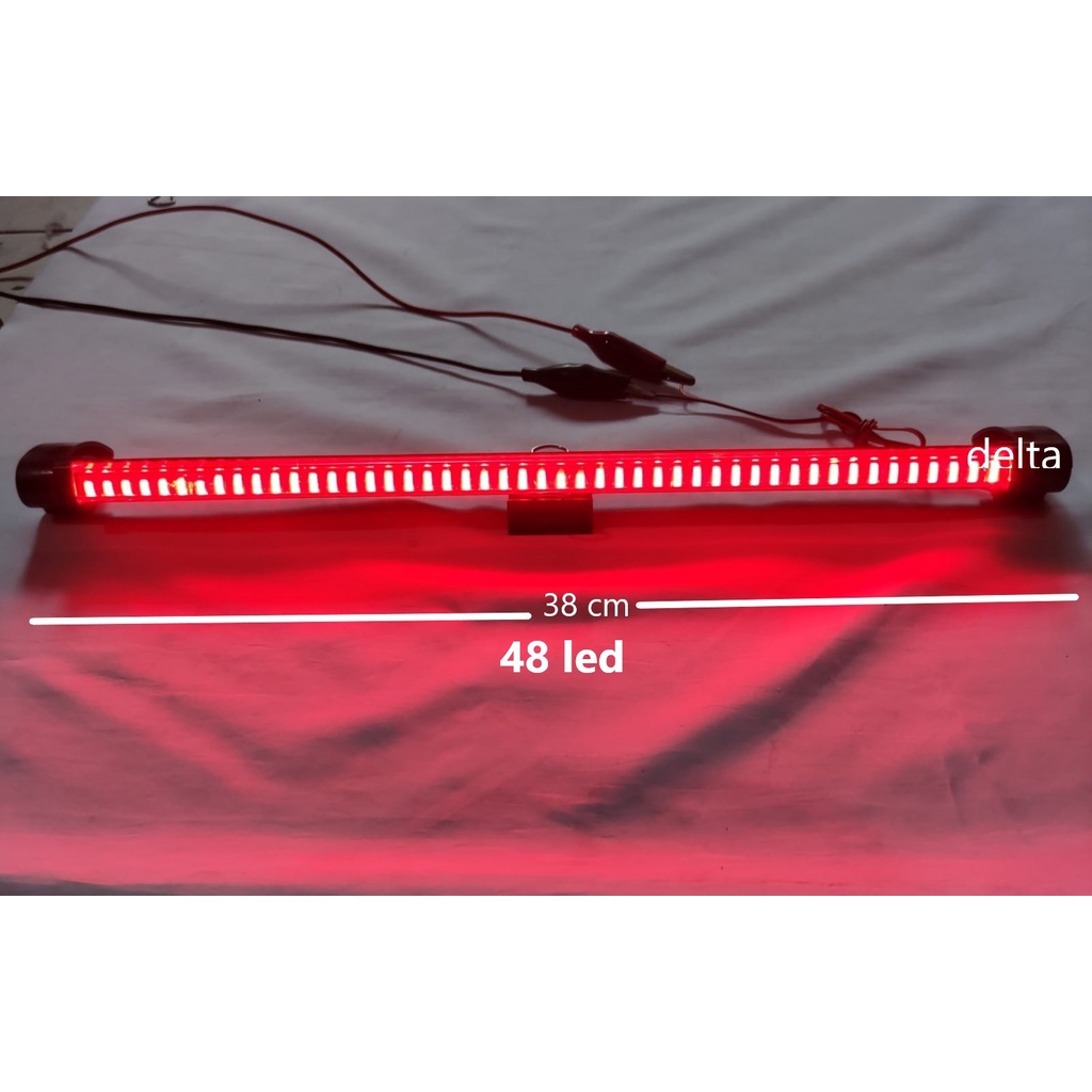 Lampu Rem/ Stop Belakang Brakelamp LED SIGN 36Led 40cm tempel kaca