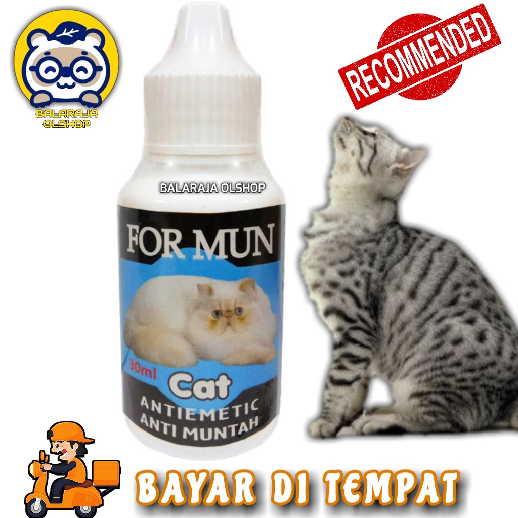 OBAT MUNTAH KUCING STRESS MABUK DIARE PENCERNAAN - FOR MUN