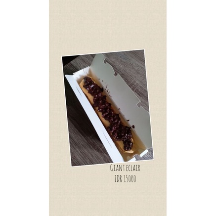 

Giant eclair