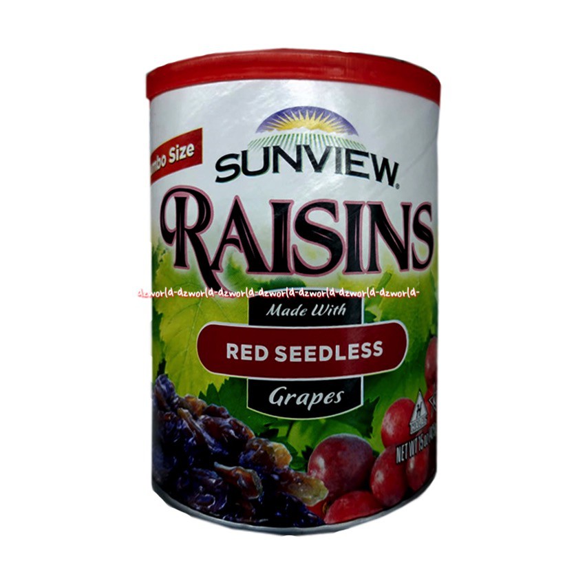 Sunview Raisins Green Seedless 425gr Kismis Kering