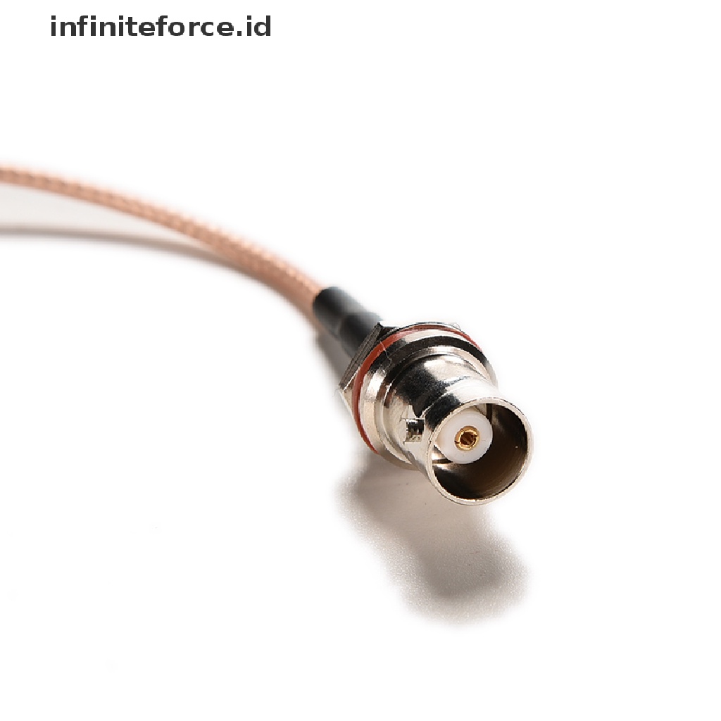 (infiniteforce.id) Kabel Adapter jack BNC female Ke MCX male plug right angle RG316 6 &quot;pigtail