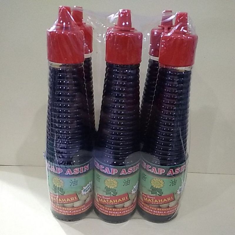 

(PAKET 6 PCS) MATAHARI KECAP ASIN 135 ML