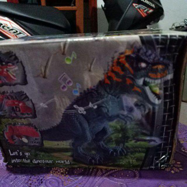 ROBOT DINO VALLEY DINOSAURUS  T REX BERTELUR Shopee Indonesia