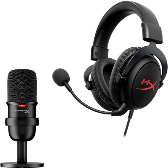 HyperX Streamer Starter Pack - Bundle HyperX Cloud Core &amp; SoloCast