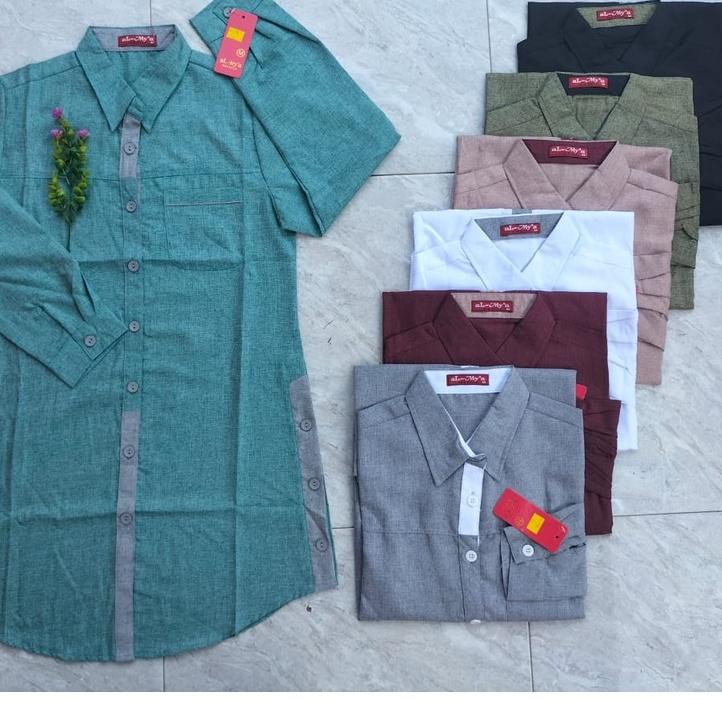 Miliki ATASAN TUNIK ALMYA//TUNIK HARA//ATASAN SANTRI//BLUS HARA//BAJU WANITA //STELAN WANITA