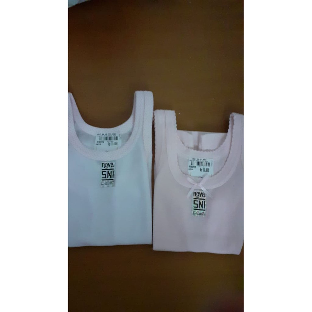 Nova Singlet Bayi Warna 0-3 Bulan