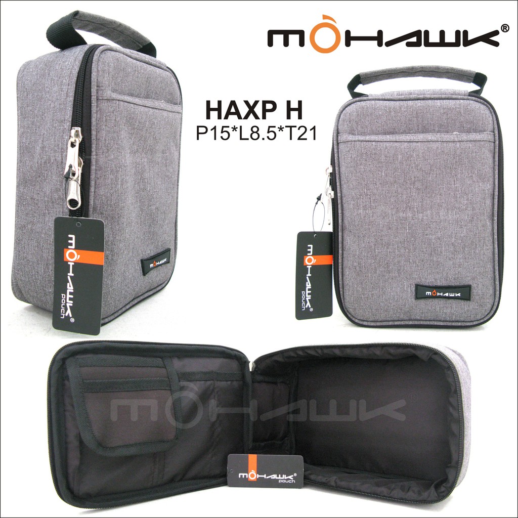 Pouch serbaguna Dompet Adaptor/kosmetik/kunci/koin MOHAWK Code HAXP