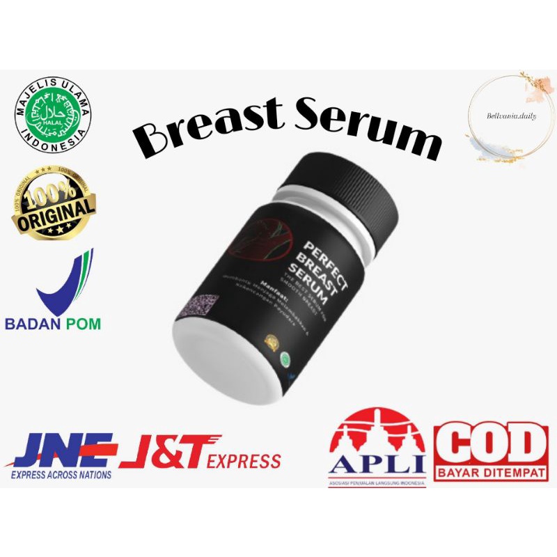 PERFCT BREAST SERUM, Serum Pembesar dan Pengencang Payudara Herbal Alami Permanen Ampuh, serum payud