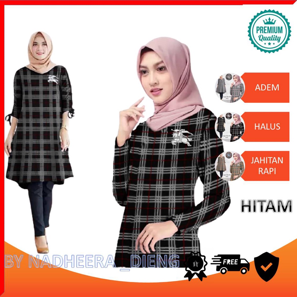 Baju Atasan Wanita Tunik Tunic Import perempuan Murah Terbaru Terkini 2021
