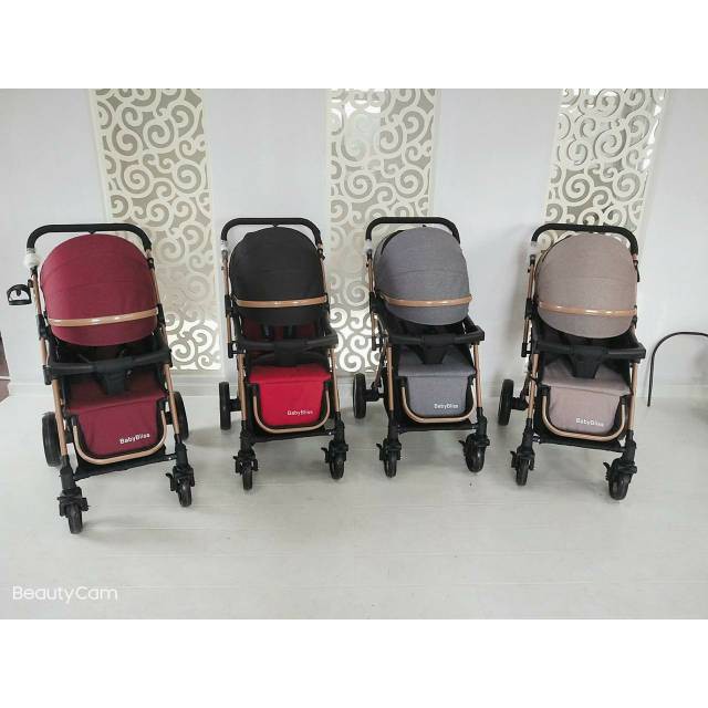 Makassar - Kereta Dorong Bayi Baby Bliss x Wonfuss / Stroller Baby Bliss x Wonfuss New Sports