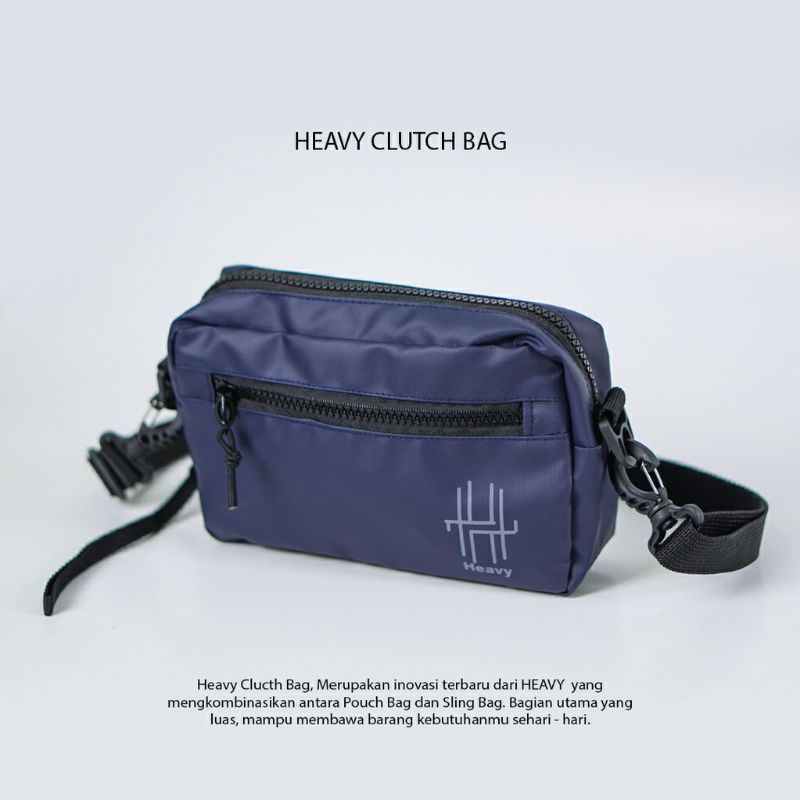 Hand bag Heavy WATERPROOF . clutch pria distro . handbag dan slingbag . Tas tangan