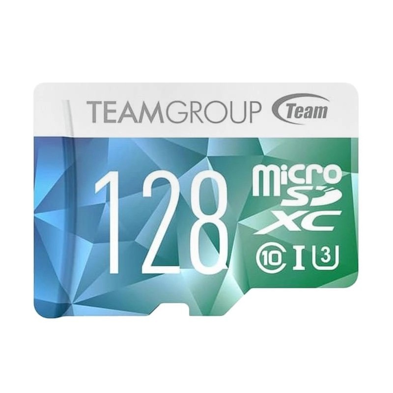 Team Group COLOR II MicroSDXC [128GB/ 64GB/ 32 GBUHS-1 U3] + Free Adapter SD CARD Memory