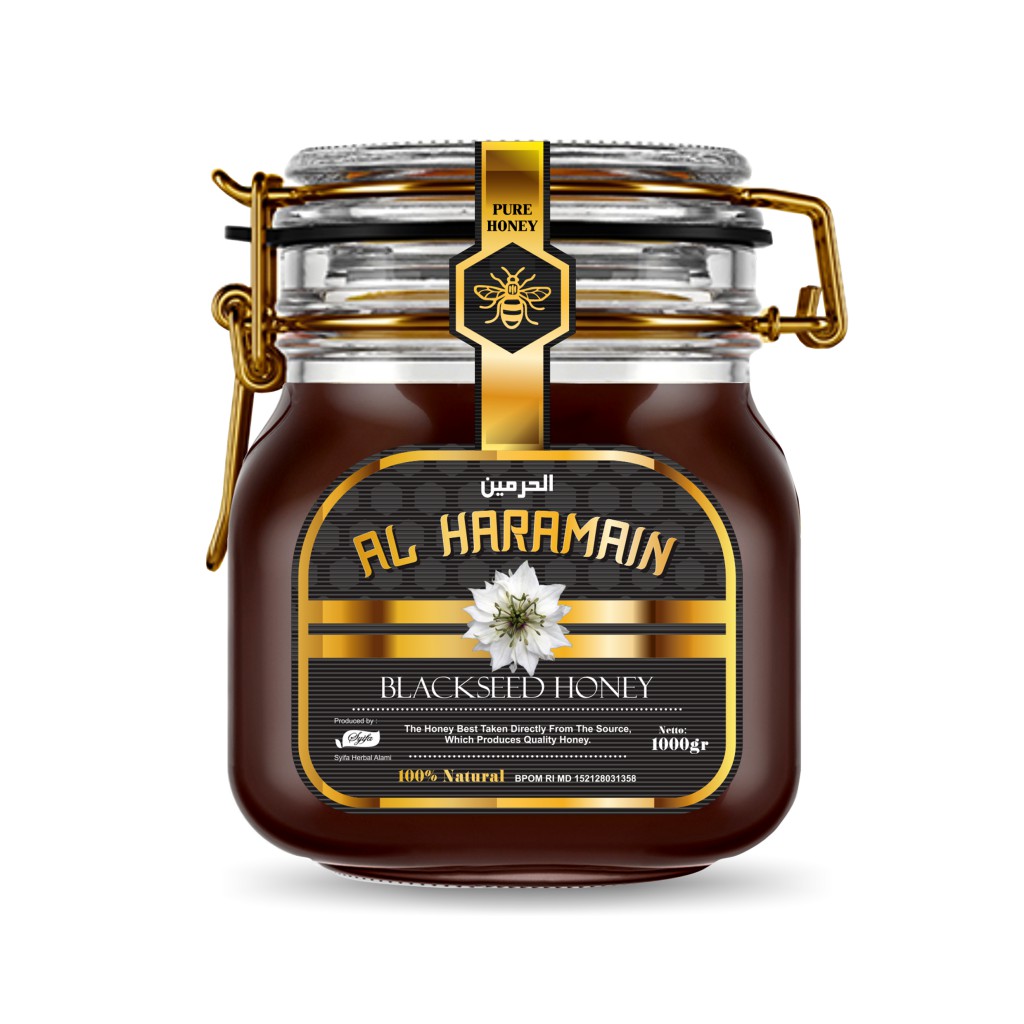 

Madu Balck Seed Honey AL-HARAMAIN 1 kg botol kaca