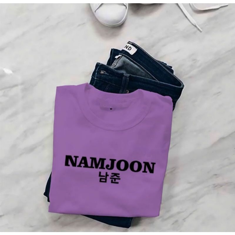 Kaos Bts RM / Kaos Bts Oversize Atasan Big Size / Kaos Bts Dewasa