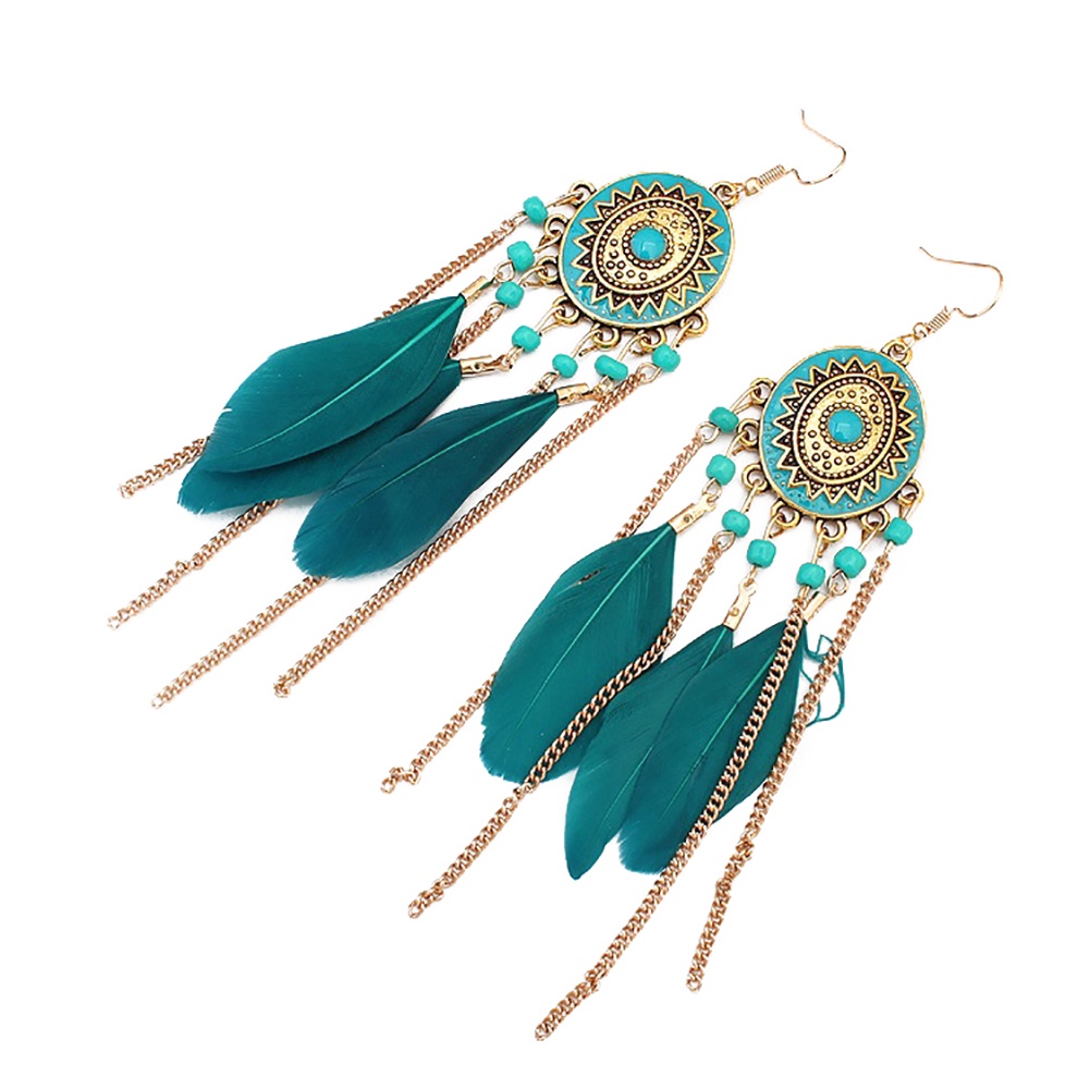 Hu Hu Hu Hu Hu Alat Bantu Pasang Kacamata♡ Anting Kait Gantung Desain Bulurumbai Rantai Warna Gold Gaya Vintagecasual Menarik Untuk Wanita