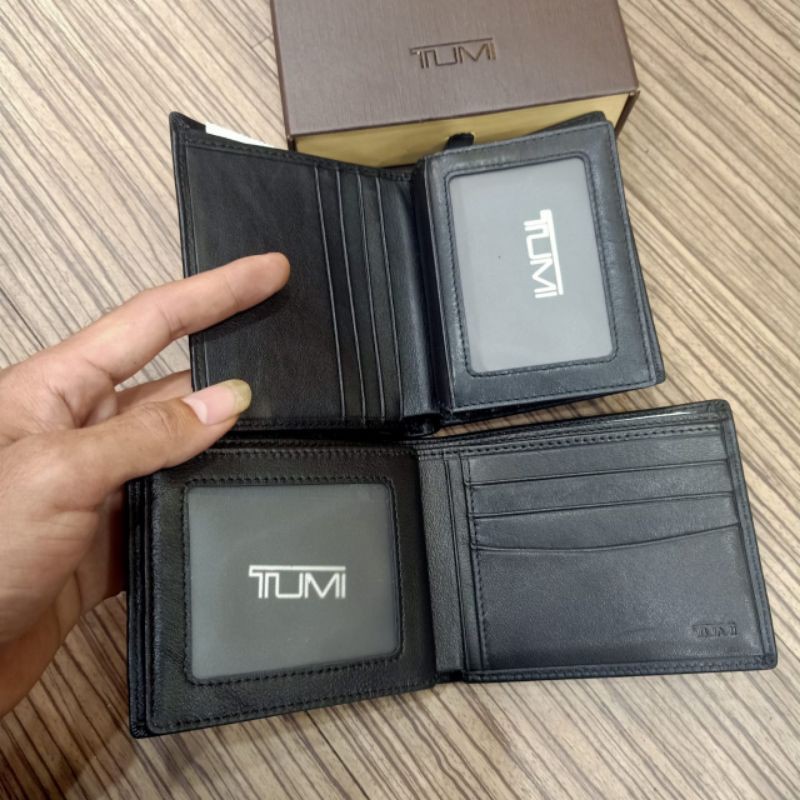 Dompet TUMI Kulit Asli Import Dompet Lipat Pria Import