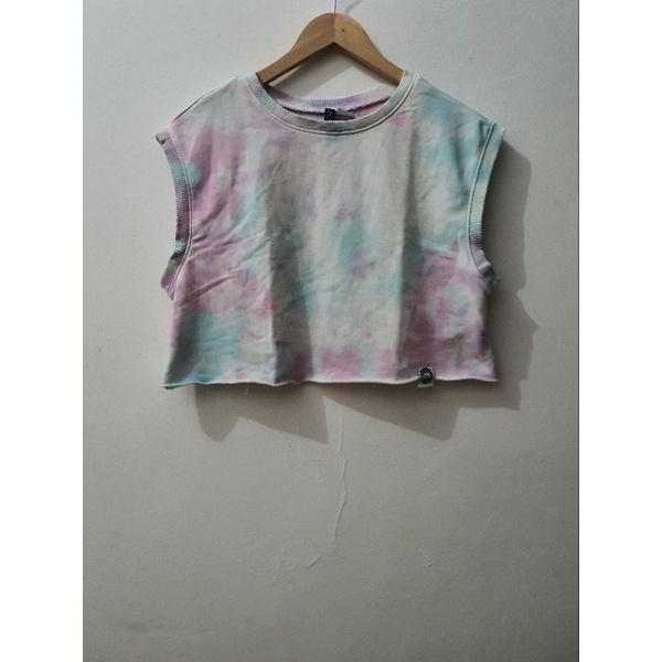 H&M Croptop TieDye