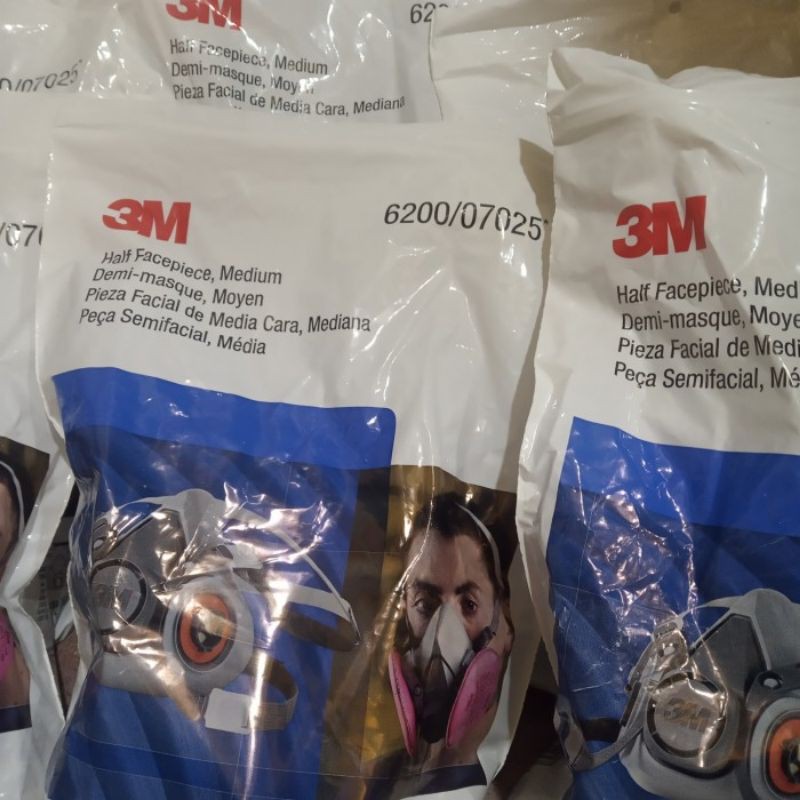3M Masker tipe 6200 + Catridge Original CE